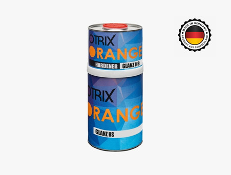Лак Акриловый «Otrix» 2К Orange Glanz HS 2:1 с Отвердителем, 1л