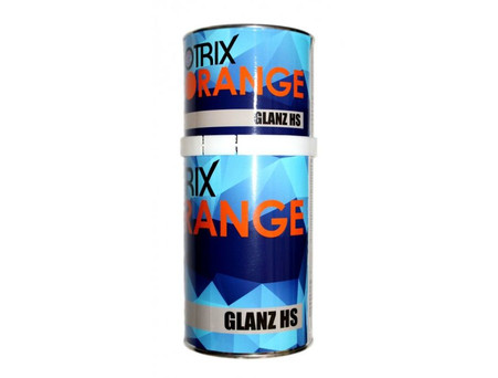 Лак Акриловый «Otrix» 2К Orange Glanz HS 2:1 с Отвердителем, 1л