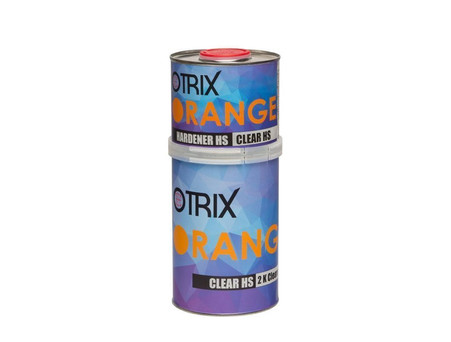 Лак Акриловый «Otrix» 2К Orange HS 2:1 с Отвердителем, 1л