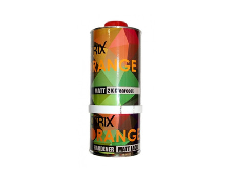 Лак Акриловый «Otrix» 2К Orange Matt Lack HS 2:1 с Отвердителем, 1л