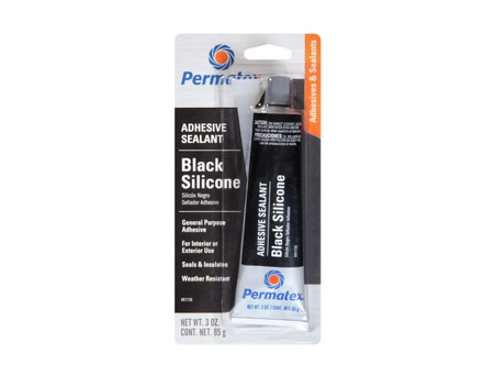 Герметик Универсальный «Permatex» RTV Black Silicone, Чёрный, 85г (81158)