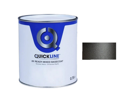 Автоэмаль Базовая «Quickline» Mixed Basecoat, Мокрый Асфальт 626, 750мл (626/V1QB-LAD)