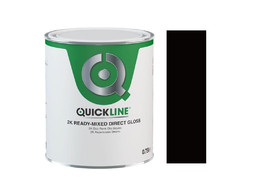 Автоэмаль Акриловая «Quickline» 2к Чёрная 601, 750мл (601/V1 QG-LAD)