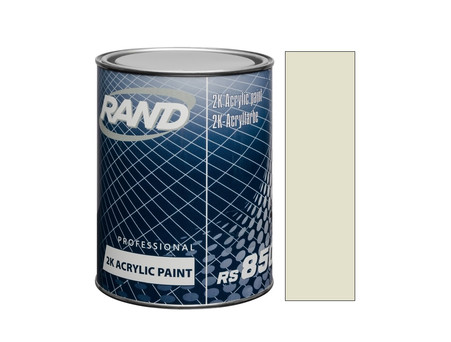Автоэмаль Акриловая «Rand» 2к RS850 Acryl Paint, Белая 233, 1л