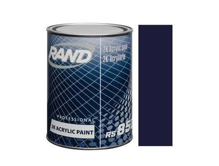 Автоэмаль Акриловая «Rand» 2к RS850 Acryl Paint, Синяя Ночь 447, 1л