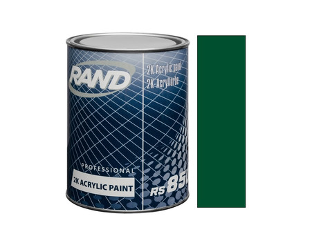 Автоэмаль Акриловая «Rand» 2к RS850 Acryl Paint, Темно-Зеленая 394, 1л