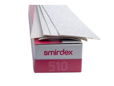 Полоска Шлифовальная «Smirdex» 510 Dry White, Самоклеющаяся, без Отверстий, 70x445мм, P150