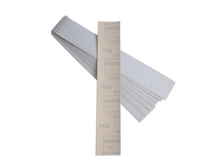Полоска Шлифовальная «Smirdex» 510 Dry White, Самоклеющаяся, без Отверстий, 70x445мм, P150