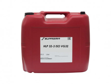 Масло Гидравлическое «Suprema» HLP 32-3 ISO VG32, 20л
