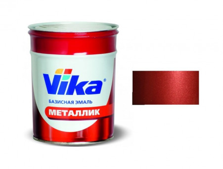 Эмаль Базисная «Vika» Daewoo Spinel Red 74u Металлик, 900г