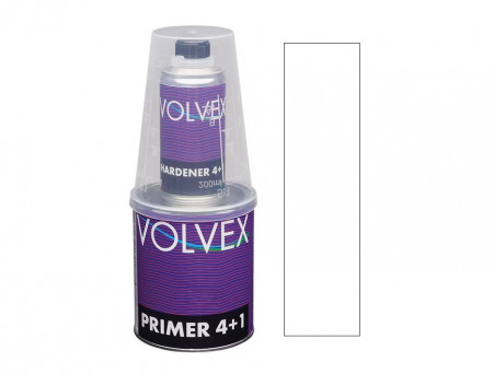 Акриловый Грунт «Volvex» 2к Filling Primer 4+1 с Отвердителем, Белый 0,8 л