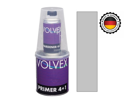 Акриловый Грунт «Volvex» 2к Filling Primer 4+1 с Отвердителем, Серый 0,8 л