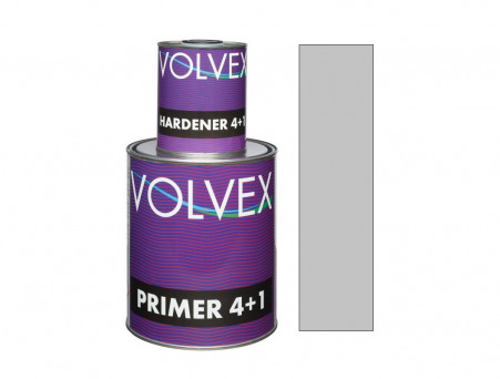 Акриловый Грунт «Volvex» 2к Filling Primer 4+1 с Отвердителем, Серый 3 л