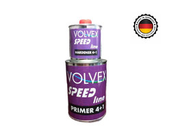 Акриловый Грунт «Volvex» 2к Speed Line 4+1 с Отвердителем, Чёрный 0,8 л