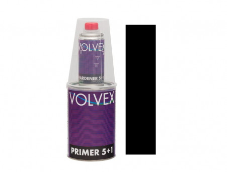 Акриловый Грунт «Volvex» 2к Filling Primer 5+1 с Отвердителем, Черный 800мл