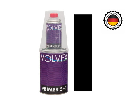 Акриловый Грунт «Volvex» 2к Filling Primer 5+1 с Отвердителем, Черный 800мл
