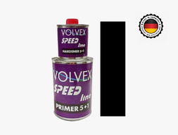 Акриловый Грунт «Volvex» 2к Speed Line 5+1 с Отвердителем, Чёрный 0,8 л