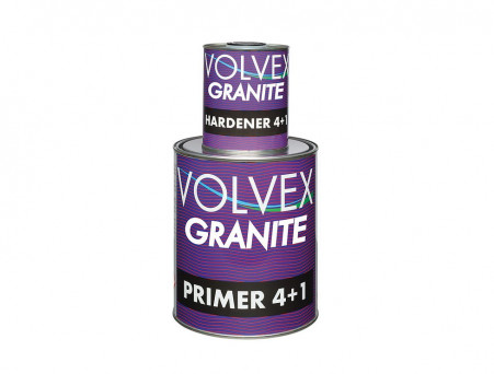 Акриловый Грунт «Volvex» 2к Filling Primer Granite 4+1 с Отвердителем, Серый 0,8 л
