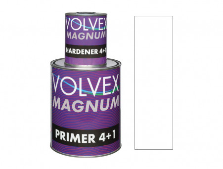 Акриловый Грунт «Volvex» 2к Filling Primer Magnum 4+1 с Отвердителем, Белый 0,8 л
