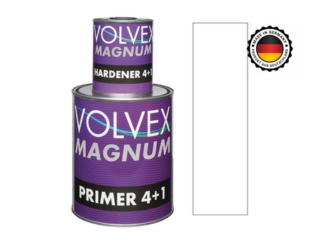 Акриловый Грунт «Volvex» 2к Filling Primer Magnum 4+1 с Отвердителем, Белый 0,8 л