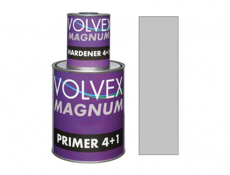 Акриловый Грунт «Volvex» 2к Filling Primer Magnum 4+1 с Отвердителем, Серый 0,8 л