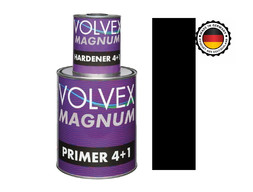 Акриловый Грунт «Volvex» 2к Filling Primer Magnum 4+1 с Отвердителем, Чёрный 0,8 л