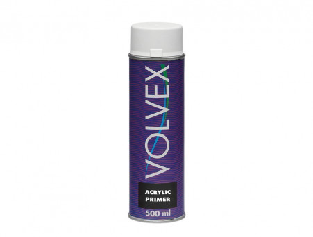 Аэрозольный Акриловый Грунт «Volvex» Aerosol Acrylic Primer, Белый 500 мл