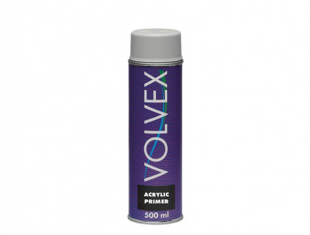 Аэрозольный Акриловый Грунт «Volvex» Aerosol Acrylic Primer, Серый 500 мл