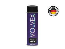 Аэрозольный Акриловый Грунт «Volvex» Aerosol Acrylic Primer, Черный 500 мл