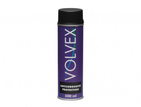 Аэрозольный Антигравий «Volvex» Aerosol Anticorrosive Protection, Черный 500мл