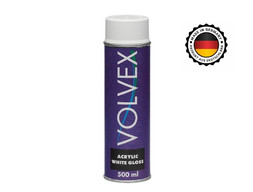 Аэрозольная Краска «Volvex» Aerosol Gloss, Глянцевая, Белая 500 мл