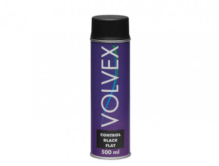 Аэрозольный Проявочный Грунт «Volvex» Aerosol Control Black Flat, Черный 500мл
