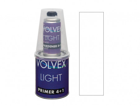 Акриловый Грунт «Volvex» 2к Filling Primer Light 4+1 с Отвердителем, Белый 0,8 л
