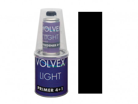 Акриловый Грунт «Volvex» 2к Filling Primer Light 4+1 с Отвердителем, Черный 0,8 л
