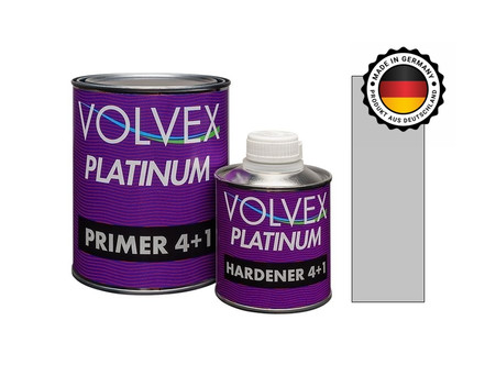 Акриловый Грунт «Volvex» 2к Filling Primer Platinum 4+1 с Отвердителем, Серый 1 л