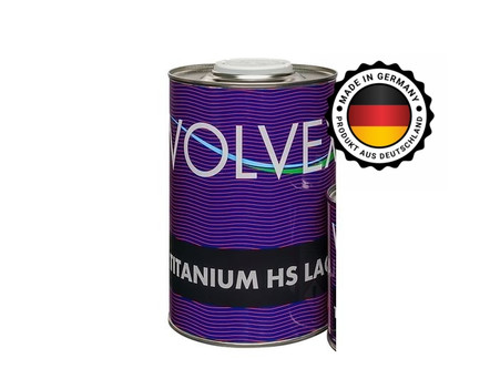 Лак Акриловый «Volvex» 2К Titanium HS 2:1 с Отвердителем, 1л