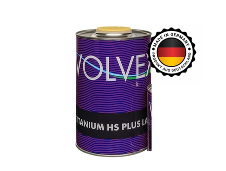 Лак Акриловый «Volvex» 2К Titanium HS Plus 2:1 с Отвердителем, 1л