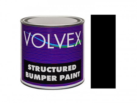 Краска для Бампера «Volvex» Structured Bumper Paint, Структурная Черная 0,75 л