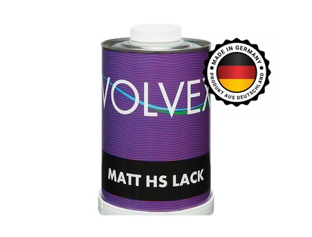 Лак Акриловый «Volvex» 2К Matt Lack HS 2:1 с Отвердителем, 1л