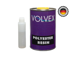 Полиэфирная Смола «Volvex» Polyester Resine, Твёрдый Отвердитель, 1кг