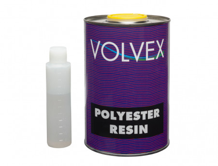 Полиэфирная Смола «Volvex» Polyester Resine, Твёрдый Отвердитель, 1кг