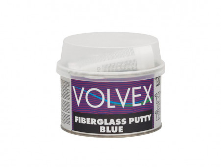 Шпатлёвка со Стекловолокном «Volvex» Fiberglass Putty Blue 500г