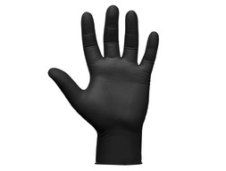 Нитриловые Перчатки «Jeta Safety» JSN Natrix-B 290 Одноразовые, Нескользящие, Чёрные L (050NATRIX290-BL-09-L)