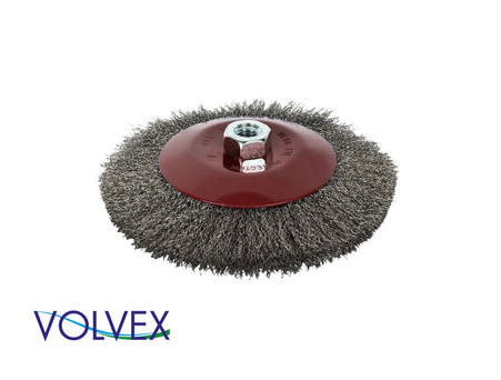 Кордщетка Радиальная «Volvex» VX-5002, Сталь, M14, 115мм
