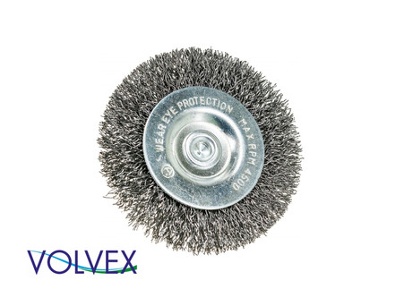 Кордщетка Радиальная «Volvex» VX-8001, Сталь, 1/4