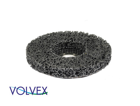 Зачистной Круг «Volvex» VX C&S-1-1-125 Coral, под УШМ, Черный, 125мм