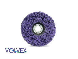 Зачистной Круг «Volvex» VX C&S-1-3-150 Coral, под УШМ, Фиолетовый, 150мм