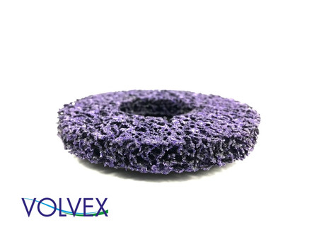 Зачистной Круг «Volvex» VX C&S-1-3-150 Coral, под УШМ, Фиолетовый, 150мм