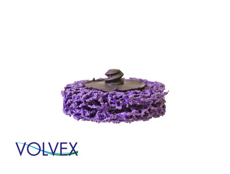 Зачистной Круг «Volvex» VX C&S-2-1-50 Coral, Roloc, Фиолетовый, 50мм
