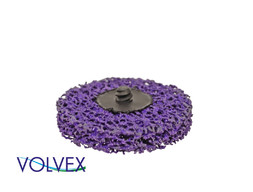 Зачистной Круг «Volvex» VX C&S-2-1-75 Coral, Roloc, Фиолетовый, 75мм